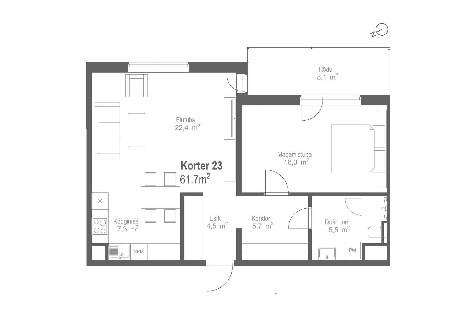 Korter 23